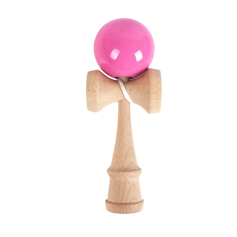 Wooden Toy Professional Skillful Juggling Ball Catch Ball in Cup Traditional Game Hand Eye Coordination Education for Children