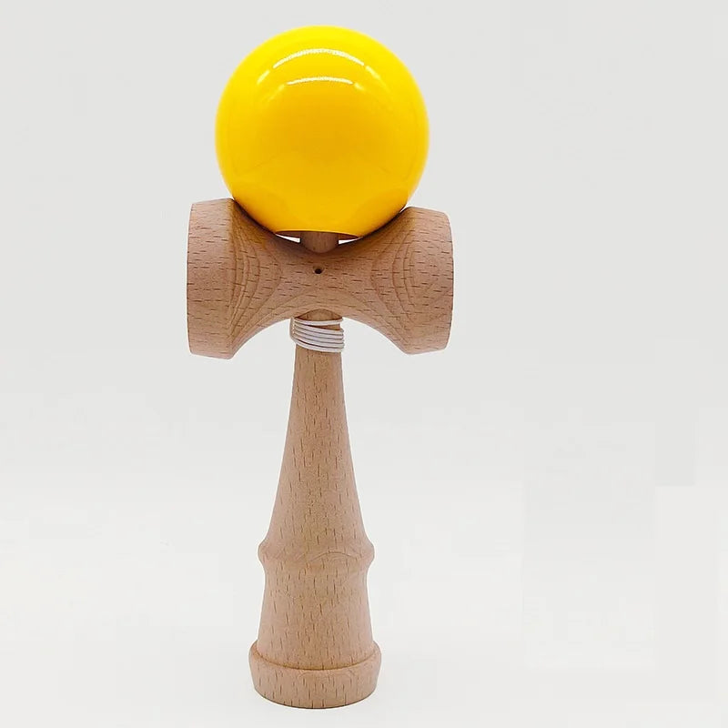 Wooden Toy Professional Skillful Juggling Ball Catch Ball in Cup Traditional Game Hand Eye Coordination Education for Children